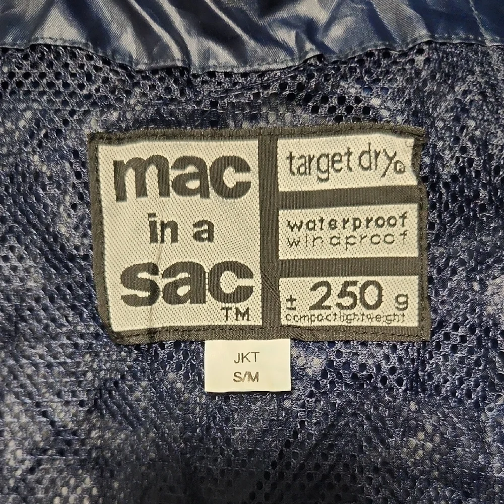 Target Navy Packable Jacket - Picture 7 of 7